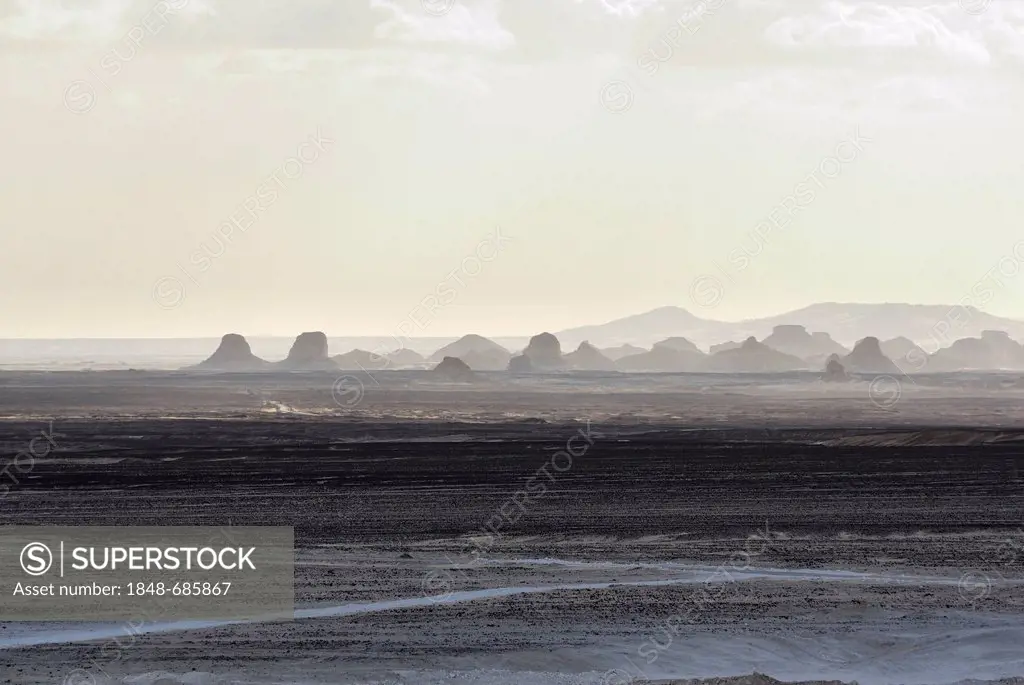 White Desert, Farafra Oasis, Western Desert, Egypt, Africa
