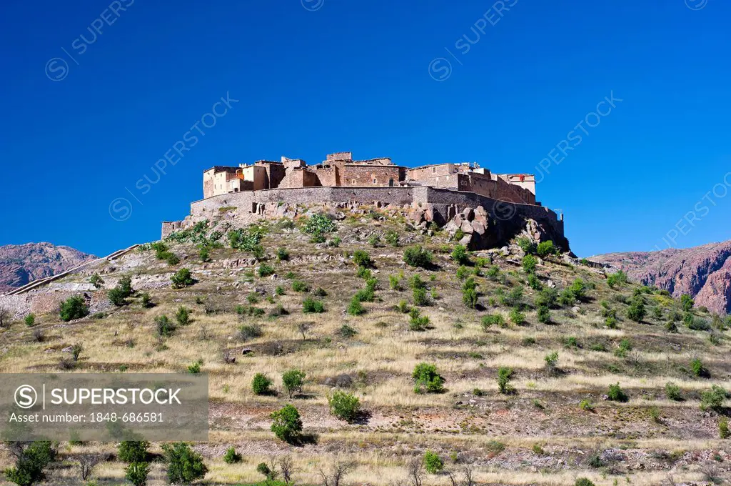 Storage castle, Agadir Tizourgane, Anti-Atlas Mountains, southern Morocco, Morocco, Africa