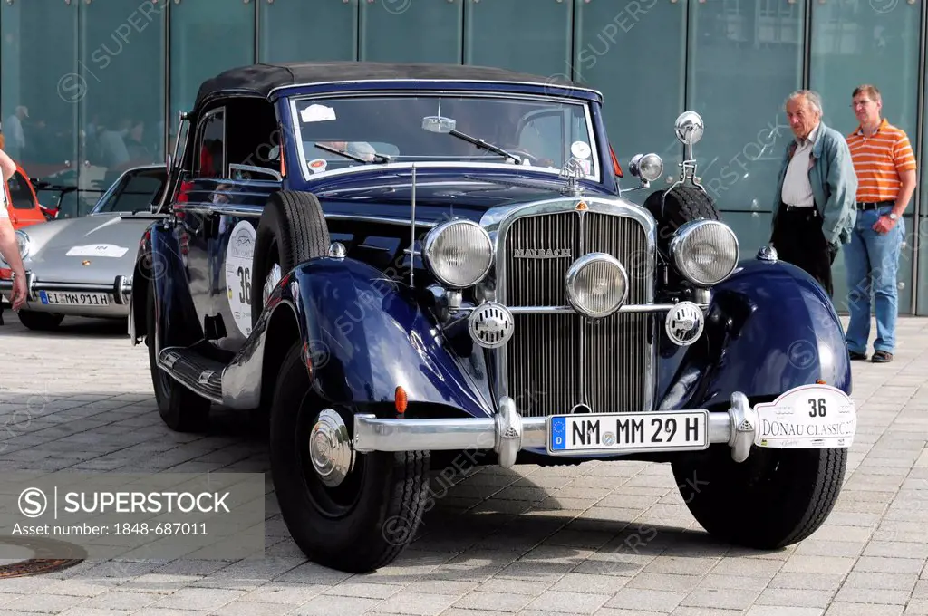 Maybach SW38, built in 1939, 140 hp, Donau Classic 2011, Ingolstadt, Bavaria, Germany, Europe