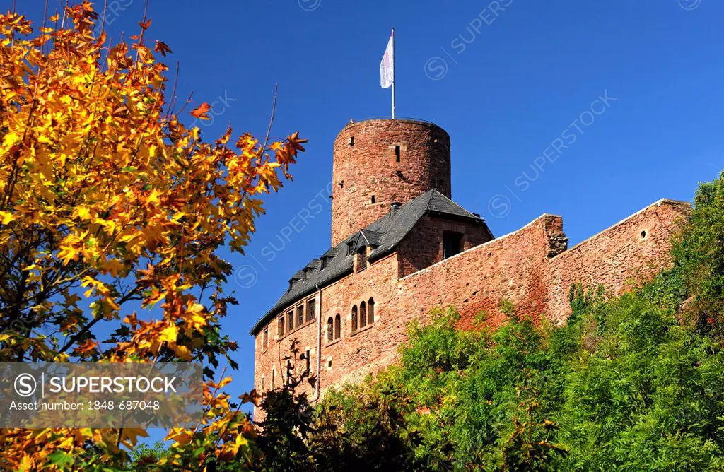 Burg Hengebach castle in Heimbach, Eifel, North Rhine-Westphalia, Germany, Europe