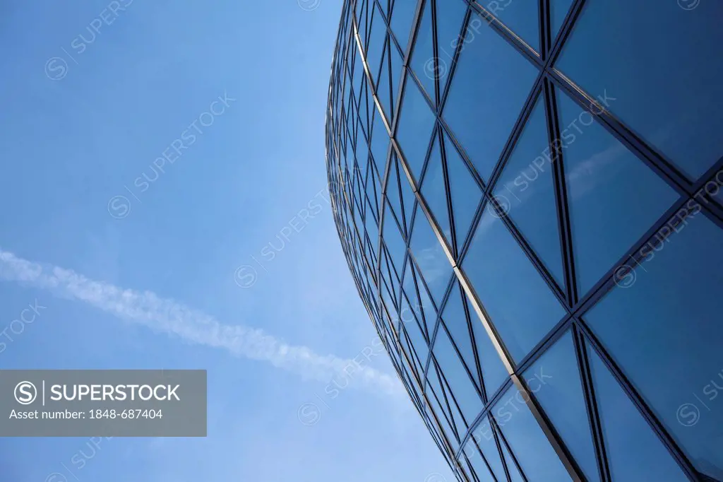 30 St Mary Axe, Swiss Re Building or The Gherkin, London, England, United Kingdom, Europe