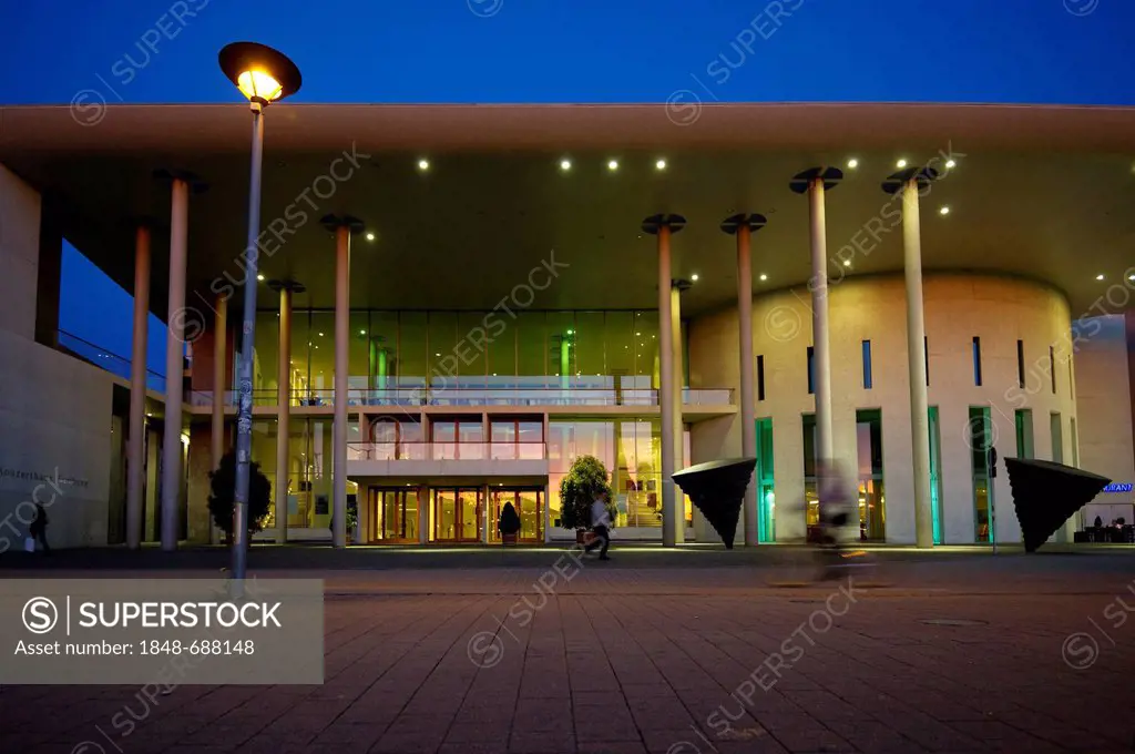 Concert hall, Freiburg im Breisgau, Baden-Wuerttemberg, Germany, Europe