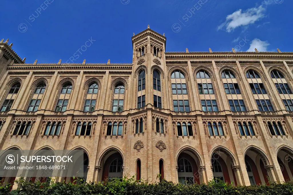 Public office building of the government of Upper Bavaria, Maximilianstrasse 39, Munich, Bavaria, Germany, Europe