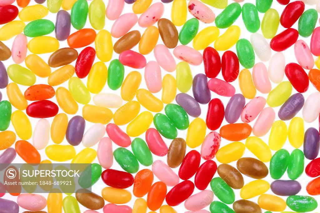 Differenty colored candies or Jelly Beans