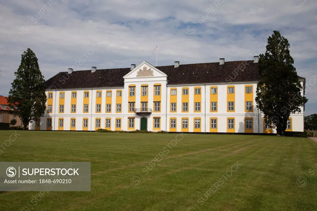 Augustenborg Slot, Augustenborg Palace, Als, South Jutland, Denmark, Scandinavia, Europe