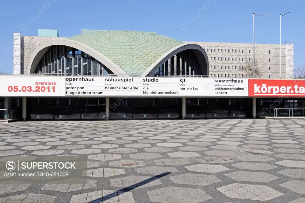 Theater, Dortmund, Ruhrgebiet region, North Rhine-Westphalia, Germany, Europe