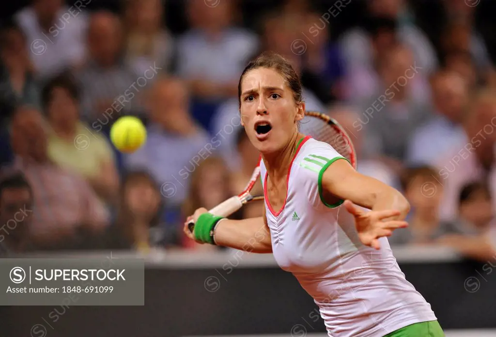 Andrea Petkovic, GER, Women's tennis, Porsche Tennis Grand Prix Stuttgart, 2011, Porsche Cup, 16.04.-24.04.2011, Porsche-Arena, Stuttgart, Baden-Wuert...