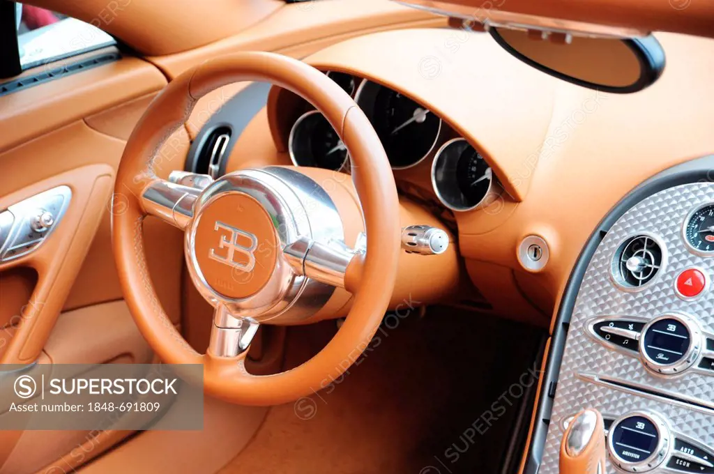 Bugatti, cockpit