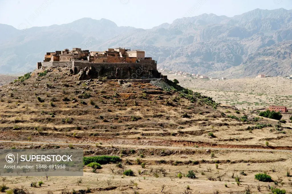 Kasbah in the Anti-Atlas Mountains, Morocco, North Africa, Africa