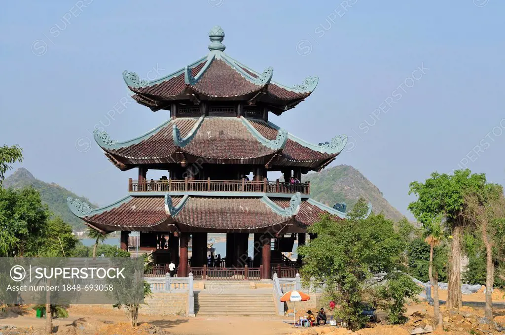 Chua Bai Dinh Pagoda, Ninh Binh, Vietnam, Southeast Asia, Asia