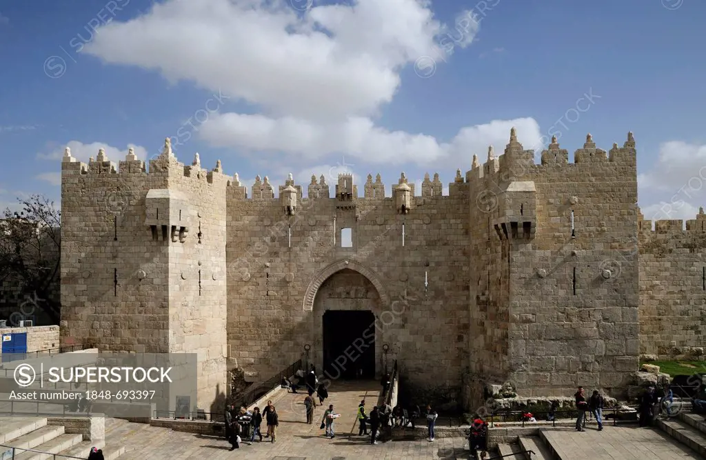 Damascus Gate, Jerusalem, Israel, Middle East