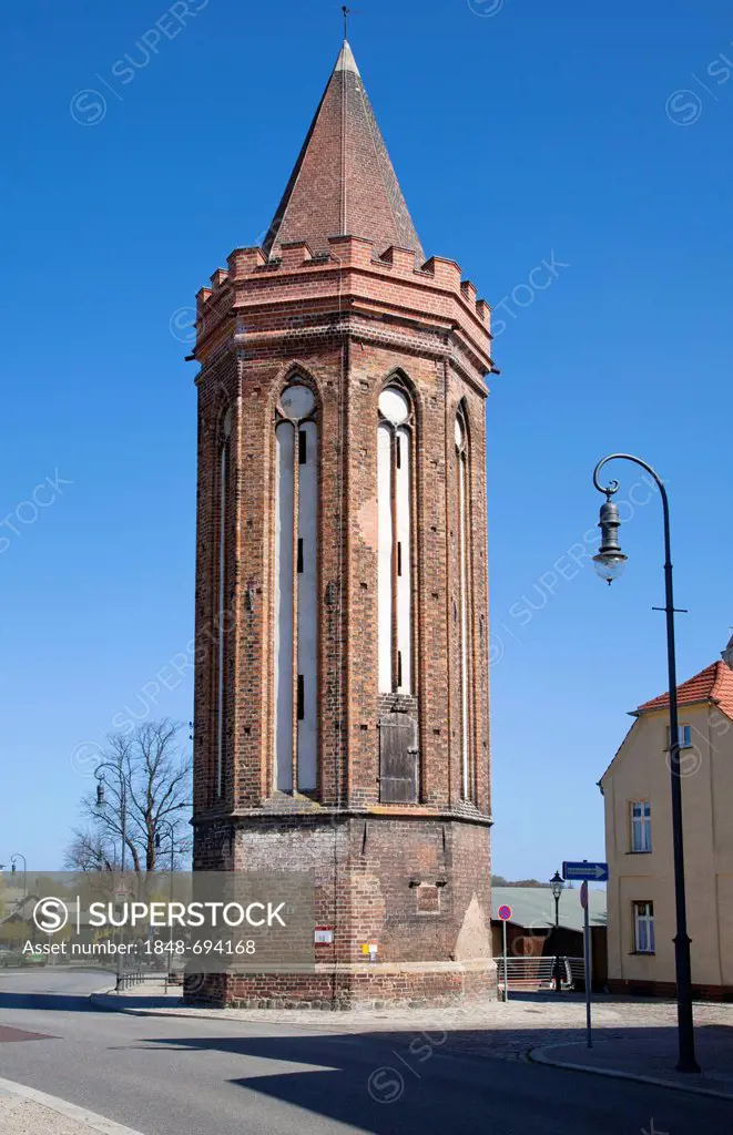 Muehlentorturm tower, Brandenburg an der Havel, Germany, Europe