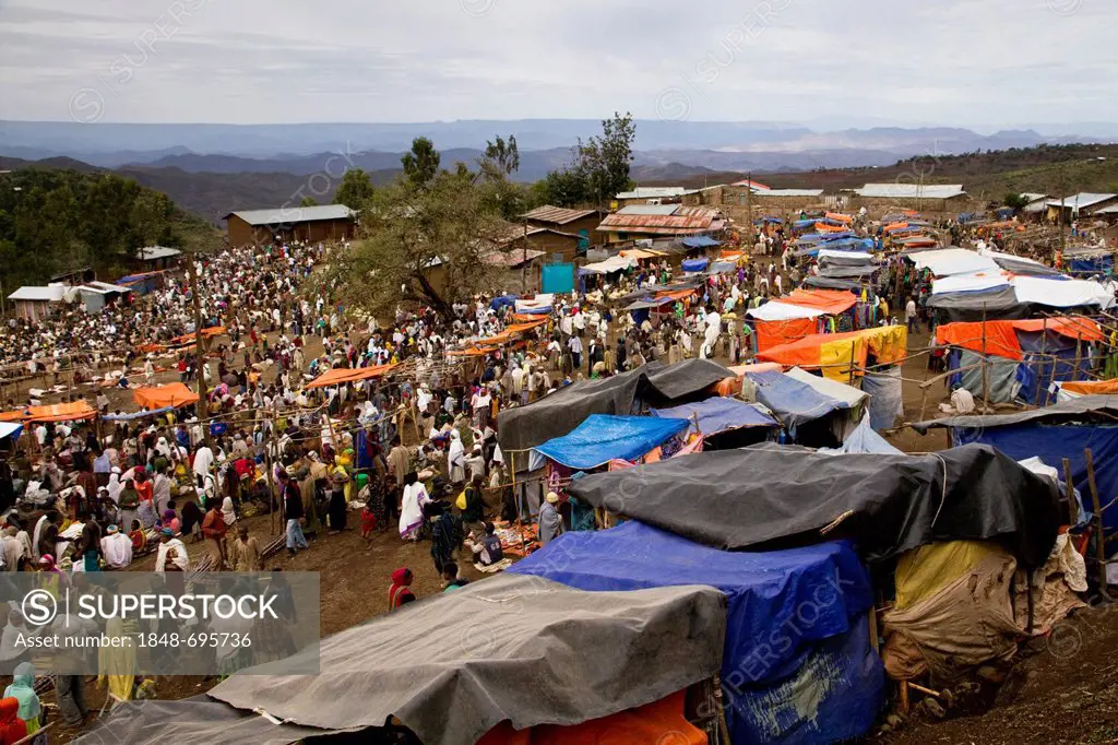 Market in Lalibela, Ethiopia, Africa