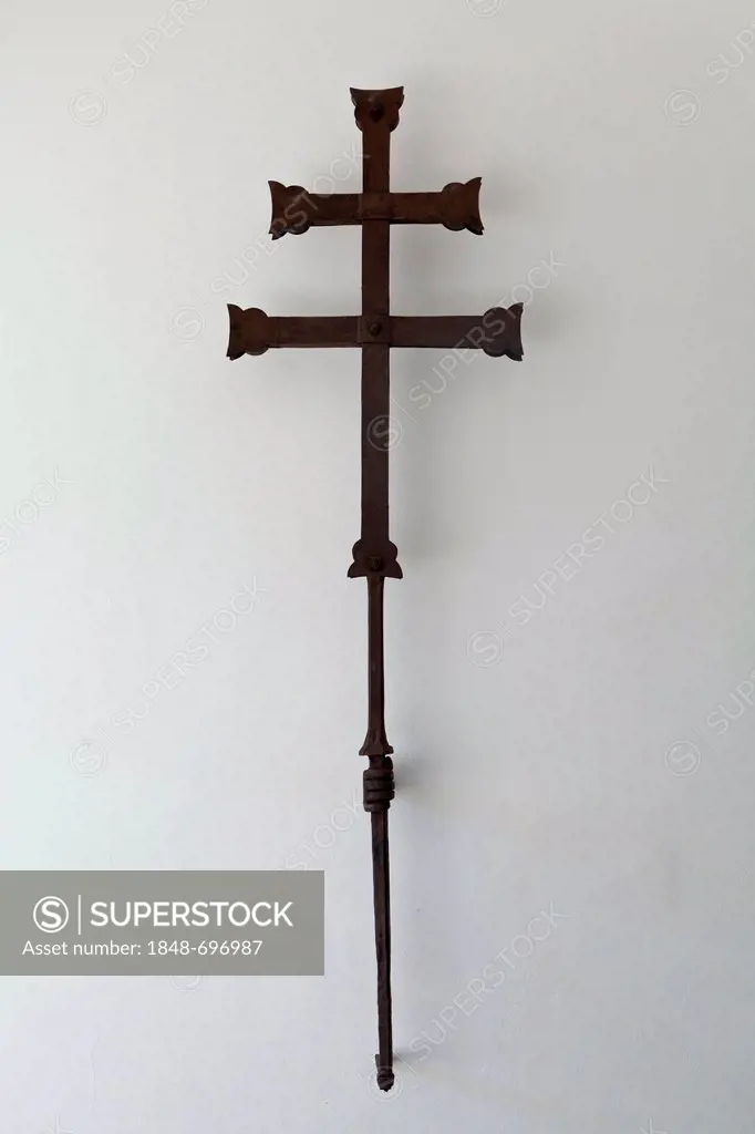 Double cross, Christian symbol, Bavaria, Germany, Europe