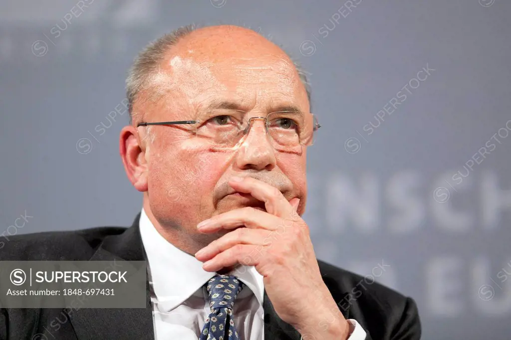 Friedrich von Metzler, shareholder of Metzler Private Banking, B. Metzler seel. Sohn & Co. Holding AG, 13 October 2011, Passau, Bavaria, Germany, Euro...