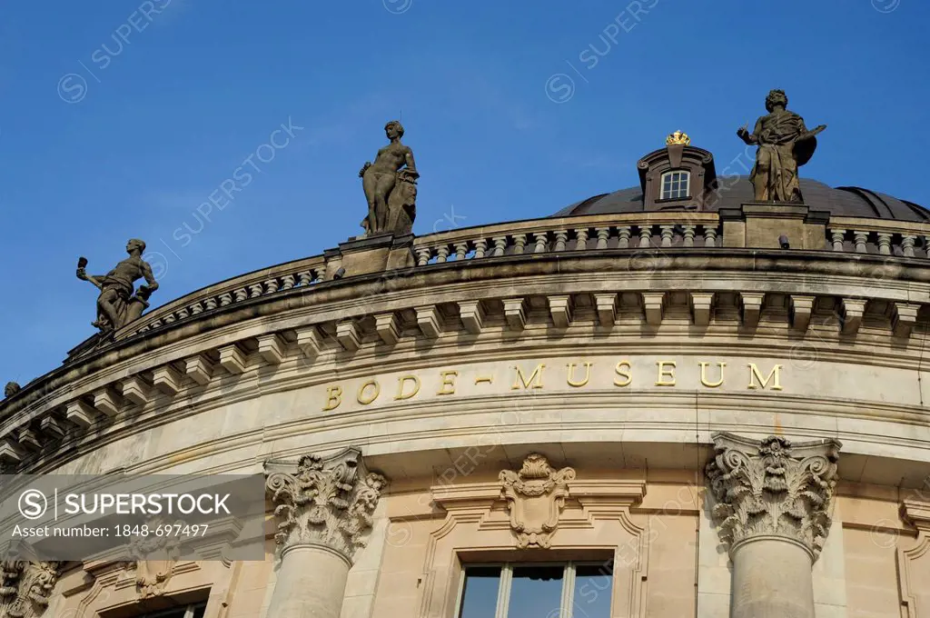 Bode Museum on the Museumsinsel, Museum Island, UNESCO World Cultural Heritage Site, Berlin Mitte, Germany, Europe