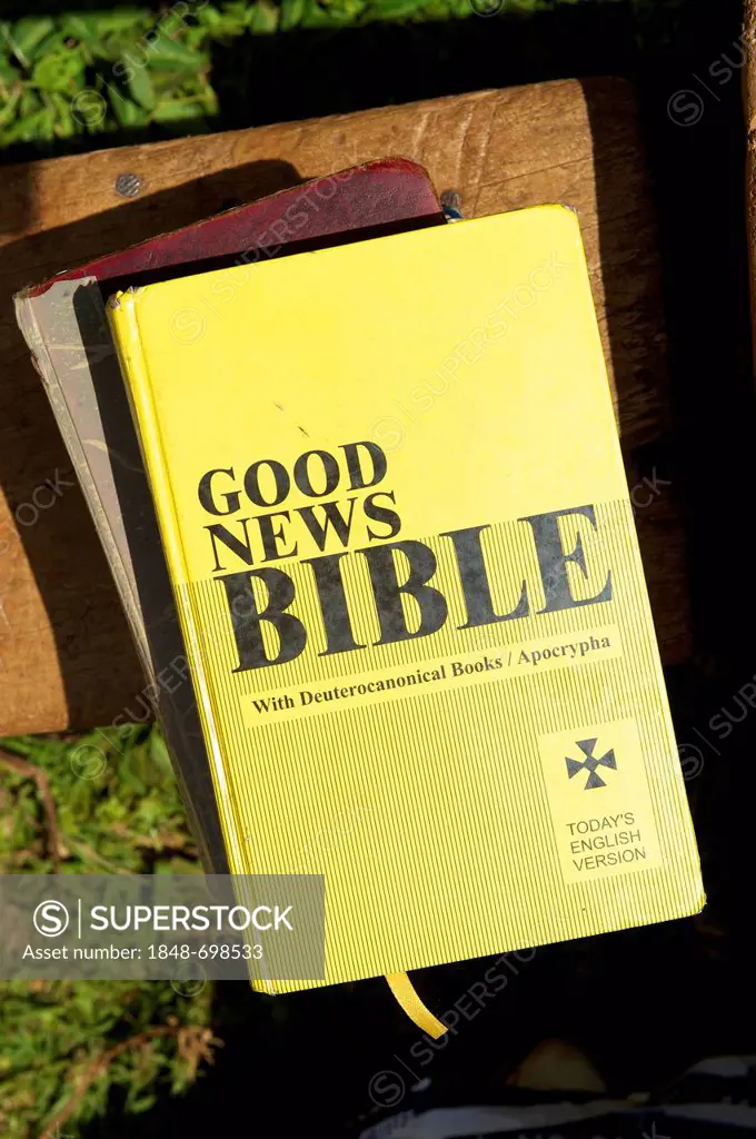 Good News Bible and hymn books, Bamenda, Cameroon, Africa