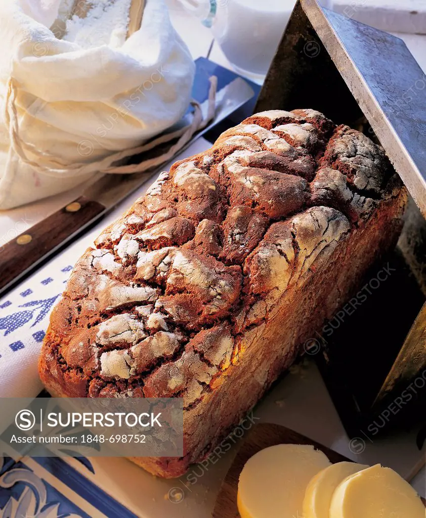 Bruin Brood tin loaf, The Netherlands
