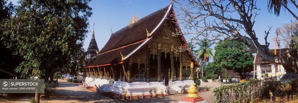 Wat Siri Moungkhoun Temple, monastery, Luang Prabang, Laos, Indochina, Asia