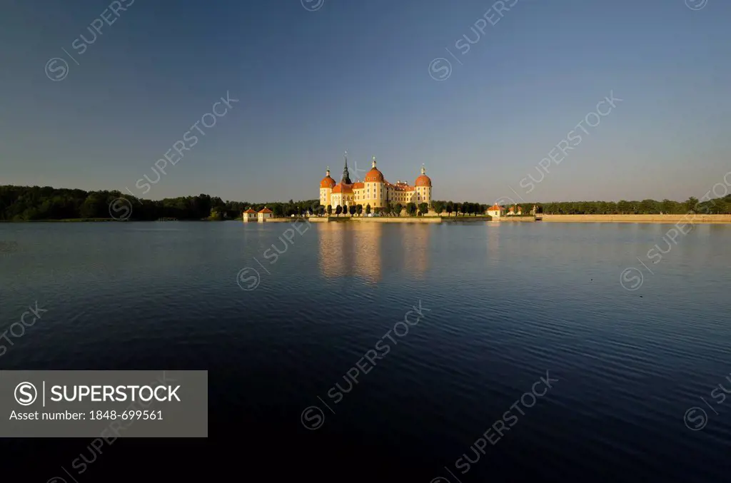 Schloss Moritzburg castle, Dresden, Saxony, Germany, Europe