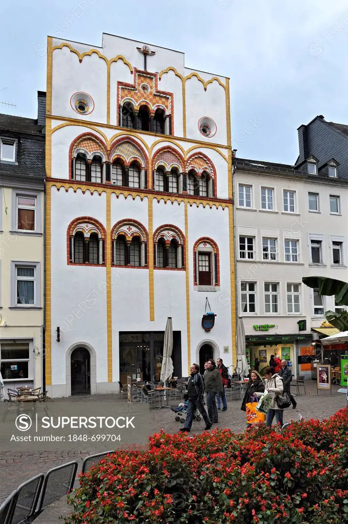 Dreikoenigenhaus, an early Gothic residential building, Simeonstrasse, Trier, Rhineland-Palatinate, Germany, Europe