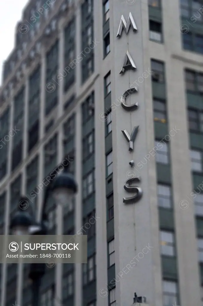 Macy's Department Store, Manhattan, New York, USA, North America