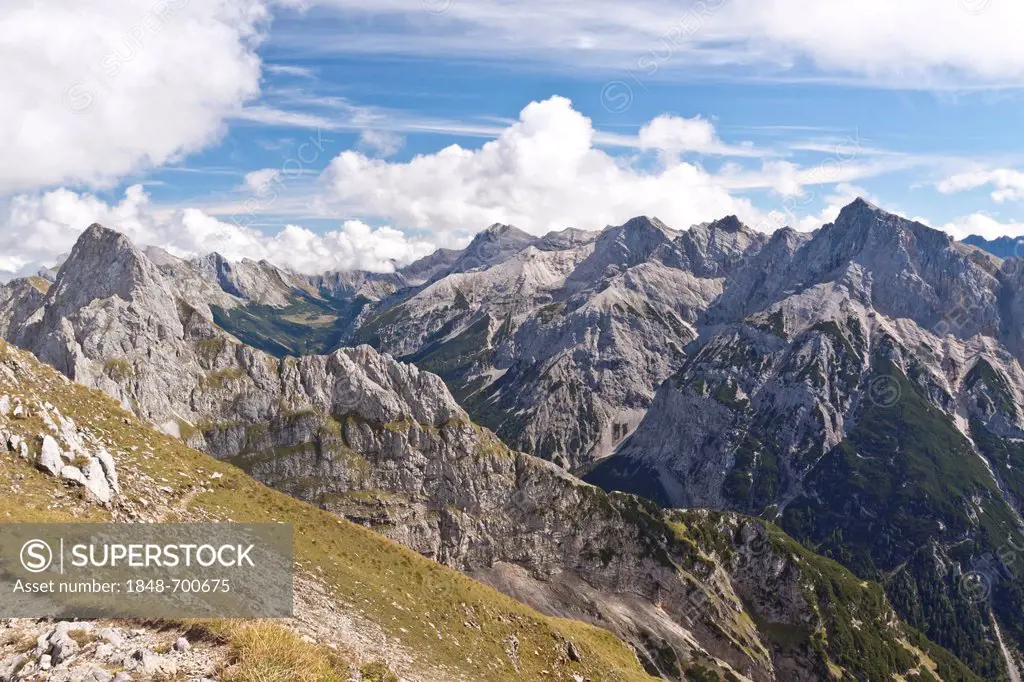 Karwendel mountains, Alps, Bavaria, Germany, Europe