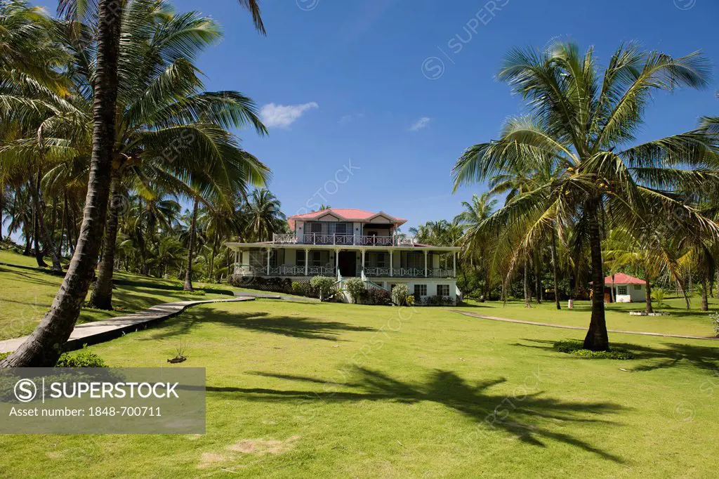 Weekend home of President Daniel Ortega, Big Corn Island, Caribbean Sea, Nicaragua, Central America