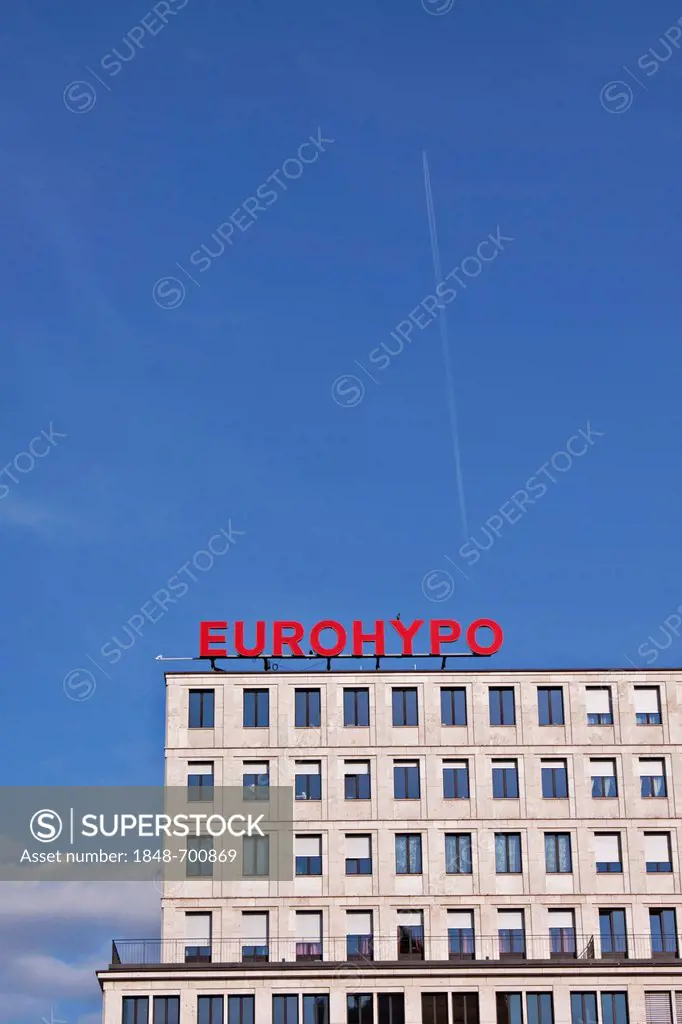 Eurohypo building, a European real estate bank, Berlin, Germany, Europe