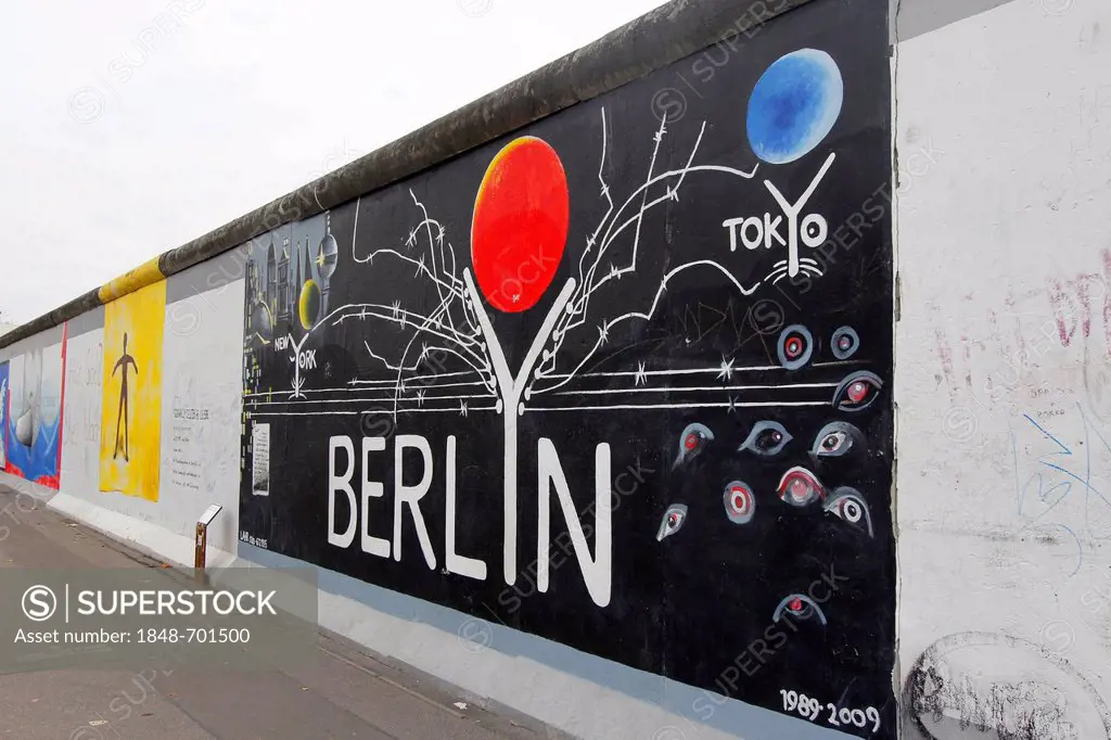 Berlyn by Gerhard Lahr, East Side Gallery, Berlin Wall art, Berlin, Germany, Europe