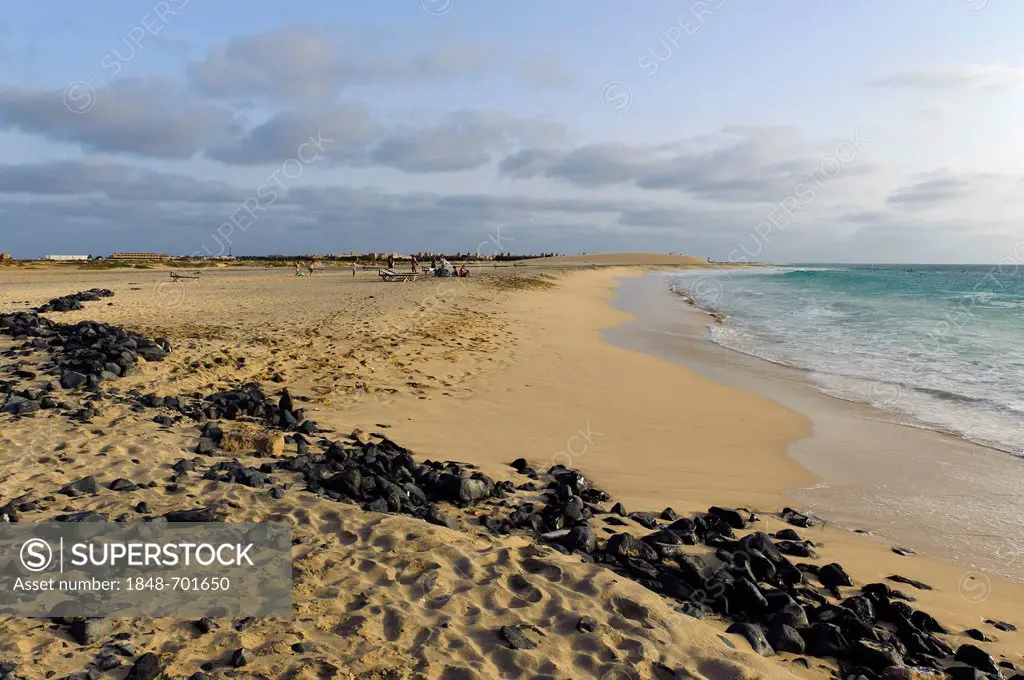 Beach of Punta Preta, Sal, Cape Verde, Africa