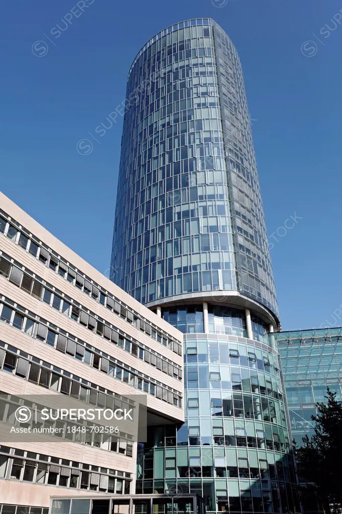 Koelntriangle office tower, Triangle, Cologne, North Rhine-Westphalia, Germany, Europe