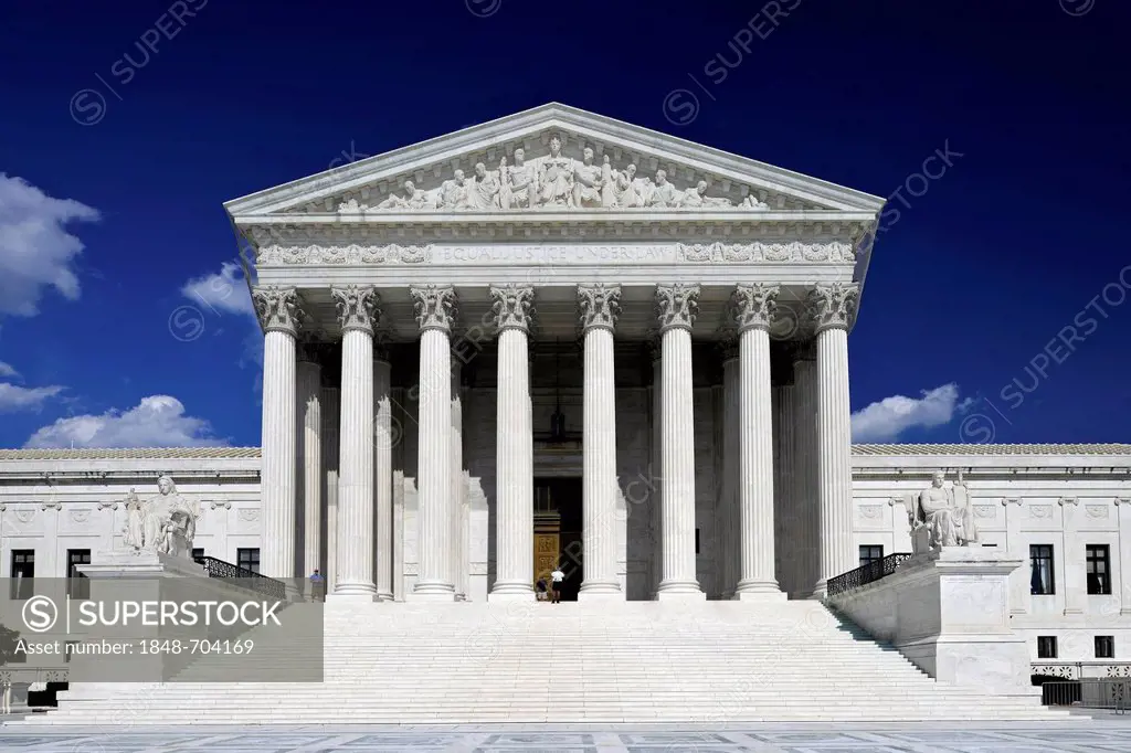 US Supreme Court, Capitol Hill, Washington DC, District of Columbia, United States of America, USA, PublicGround