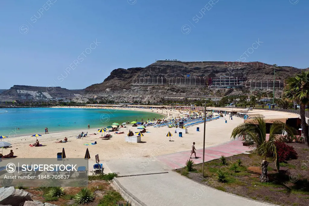 Playa Armadores, Puerto Rico, Gran Canaria, Canary Islands, Spain, Europe, PublicGround
