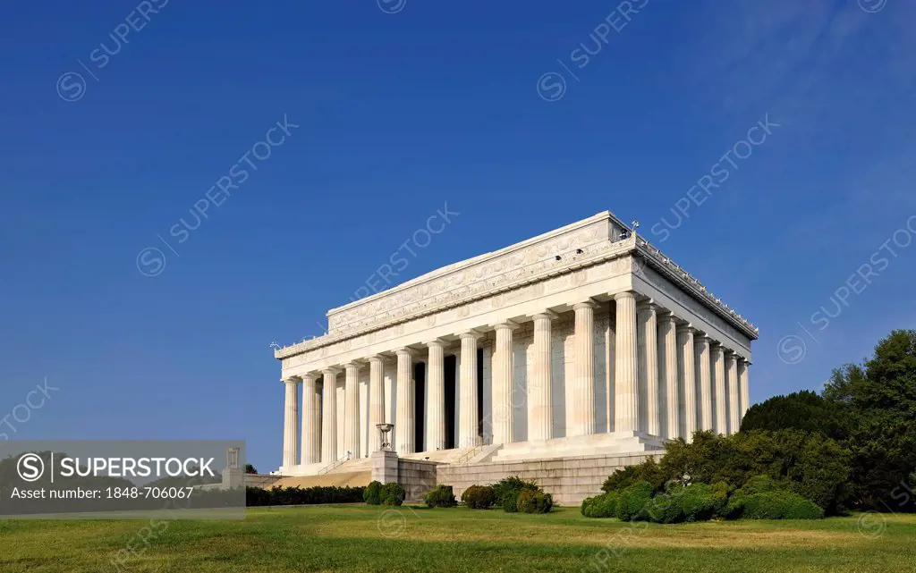 Lincoln Memorial, Washington DC, District of Columbia, United States of America, USA