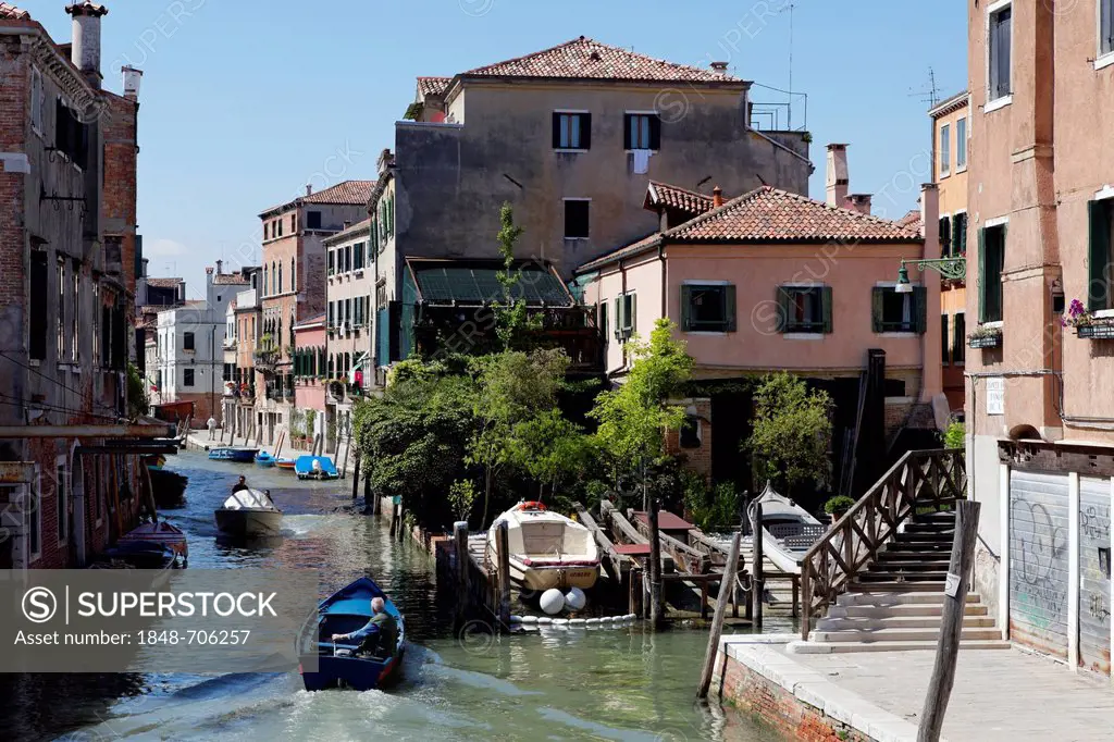 Cannaregio district, Venice, UNESCO World Heritage Site, Venetia, Italy, Europe