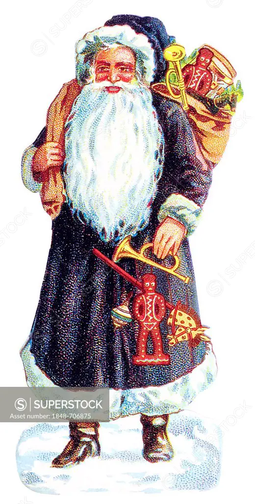 Santa Claus, historical illustration