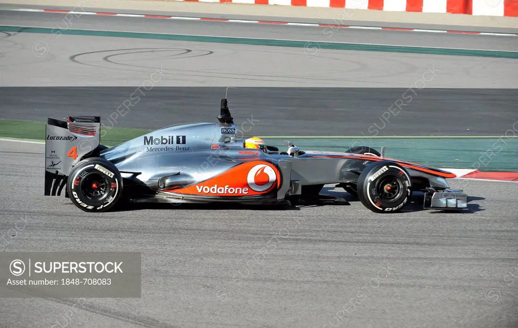 Lewis Hamilton, GBR, McLaren Mercedes MP4-27, Formula 1 test drives, 21.-24.2.2012 Circuito de Catalunya near Barcelona, Spain, Europe
