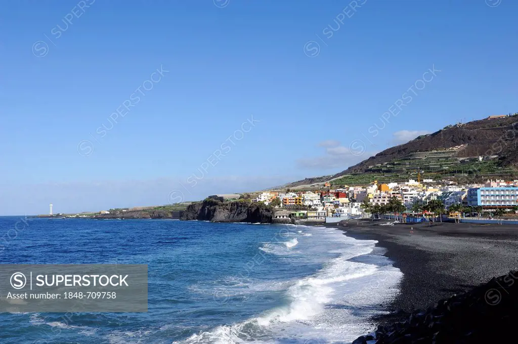Puerto Naos, La Palma, Canary Islands, Spain, Europe, PublicGround