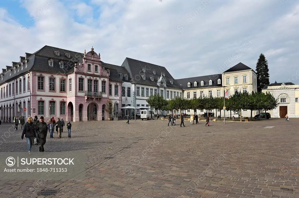 Domplatz, cathedral square, Trier, Rhineland-Palatinate, Germany, Europe
