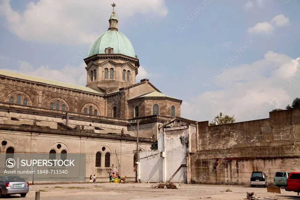 Manila Metropolitan Cathedral-Basilica or Manila Cathedral, Manila, Philippines, Asia