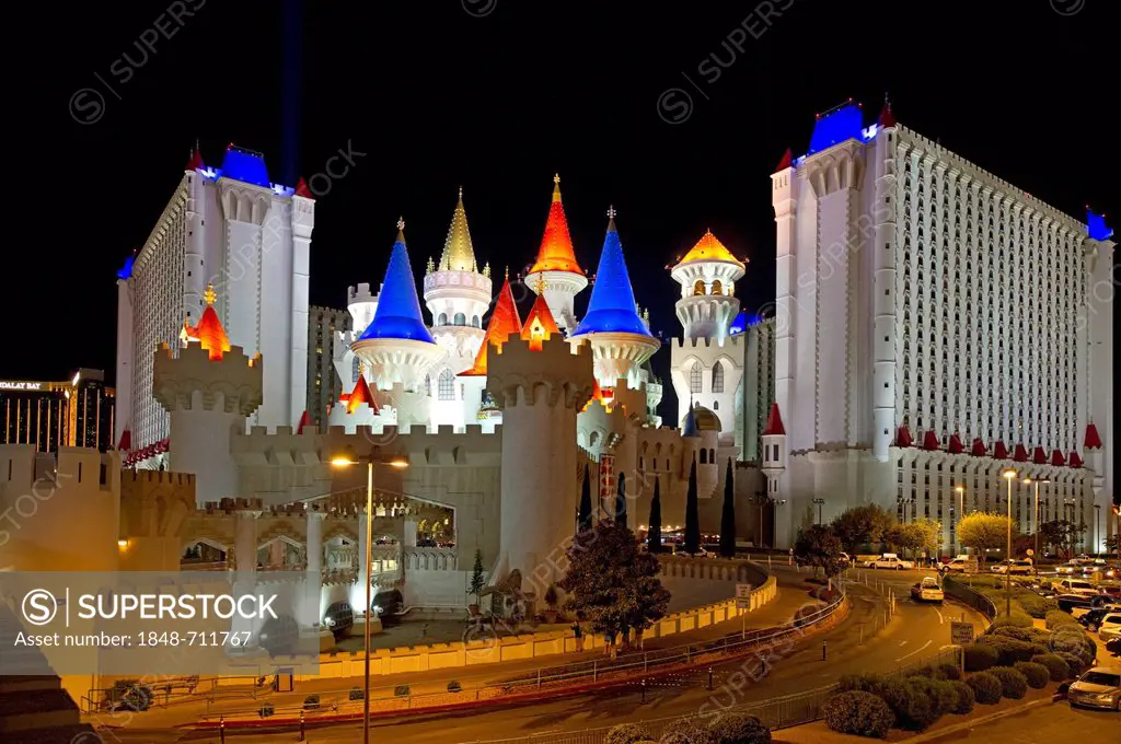 Excalibur Hotel and Casino, Las Vegas, Nevada, USA