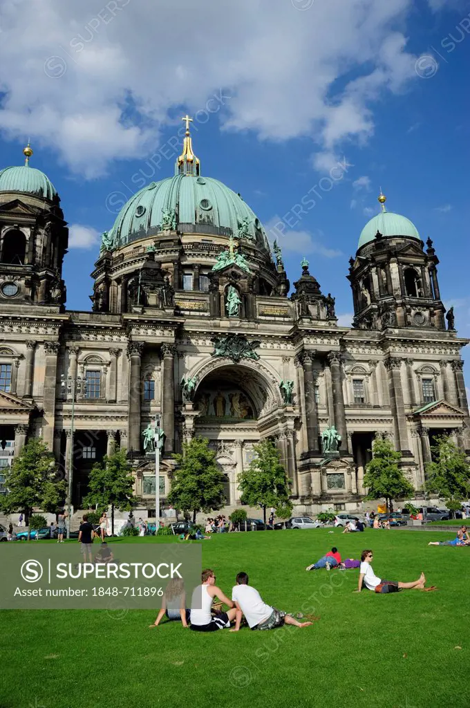 Berlin Cathedral, Museum Island, a UNESCO World Heritage site, Mitte district, Berlin, Germany, Europe