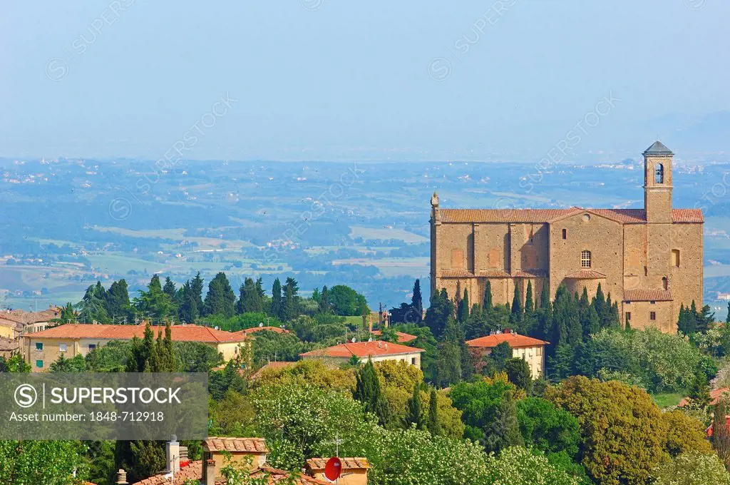 San Giusto church, Volterra, Tuscany, Italy, Europe