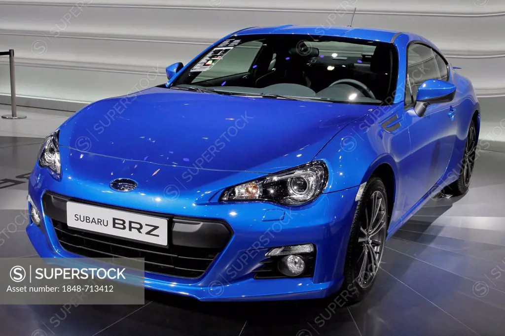 Subaru BRZ presentation, Geneva Motor Show 2012, Geneva, Switzerland, Europe