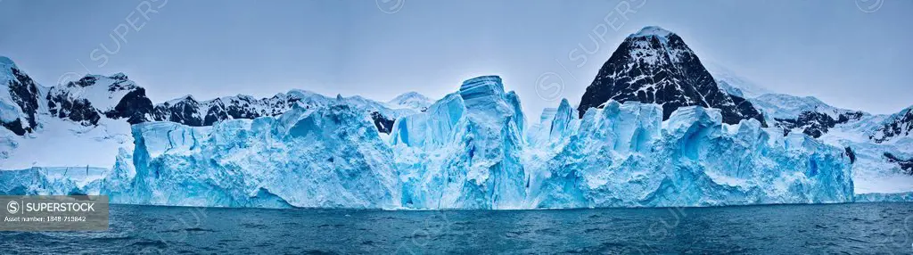 Ice and rocks, Antarctic Region, Antarctica