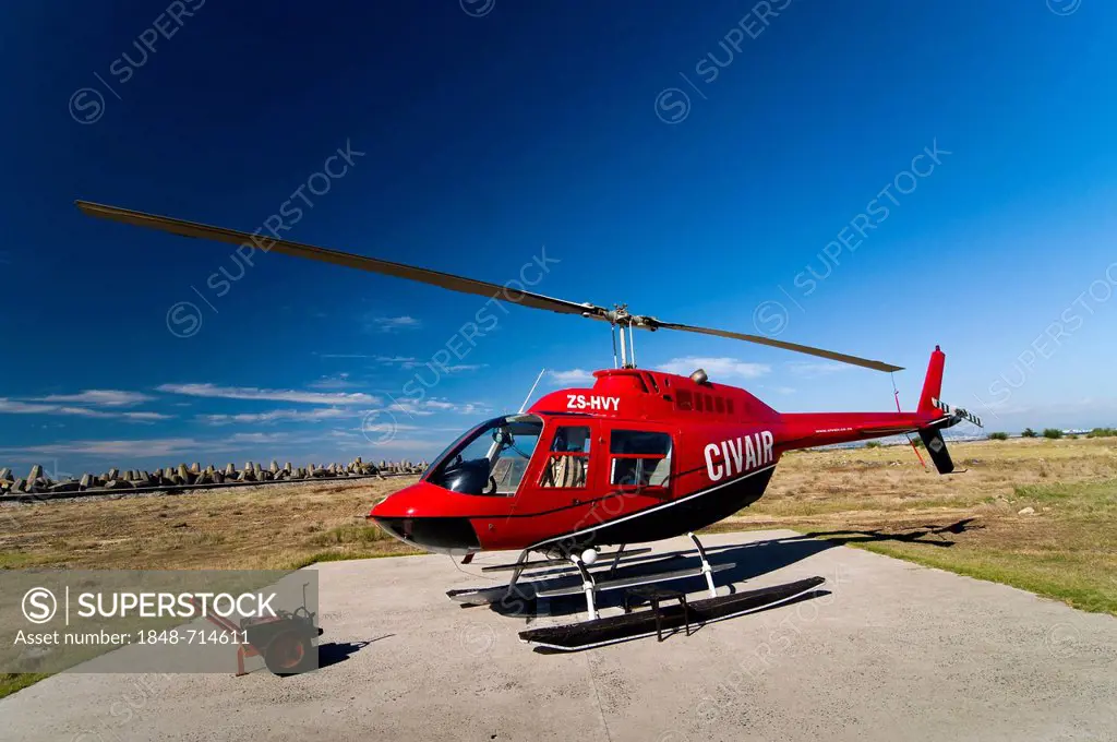 Helicopter, Cape Town, Western Cape, South Africa, Africa
