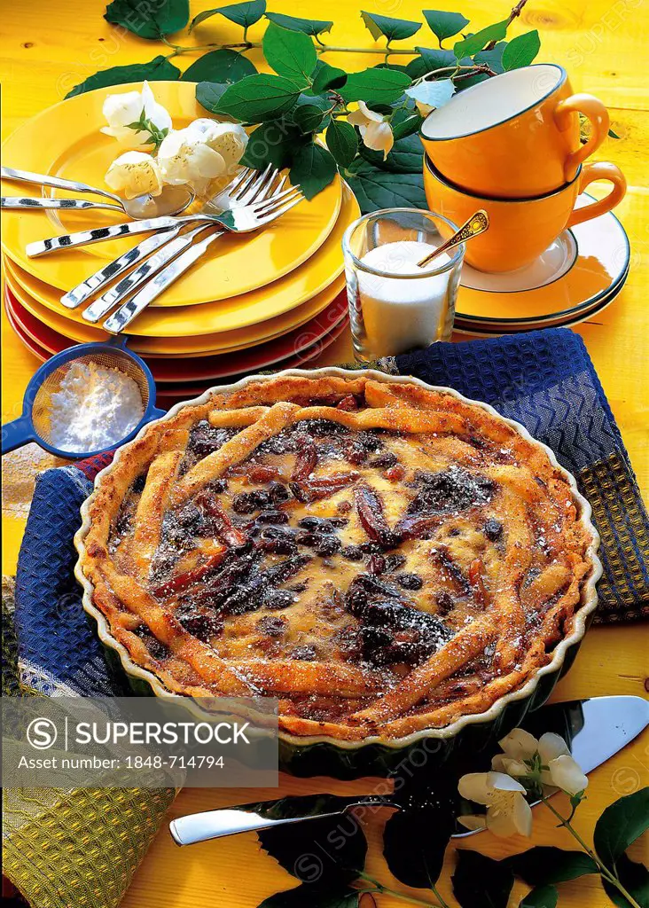 Date pie, southern style, USA