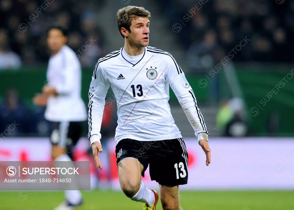 Thomas Mueller, Germany, international football match, friendly match, Germany - Netherlands 3:0, Imtech Arena, Hamburg, Germany, Europe