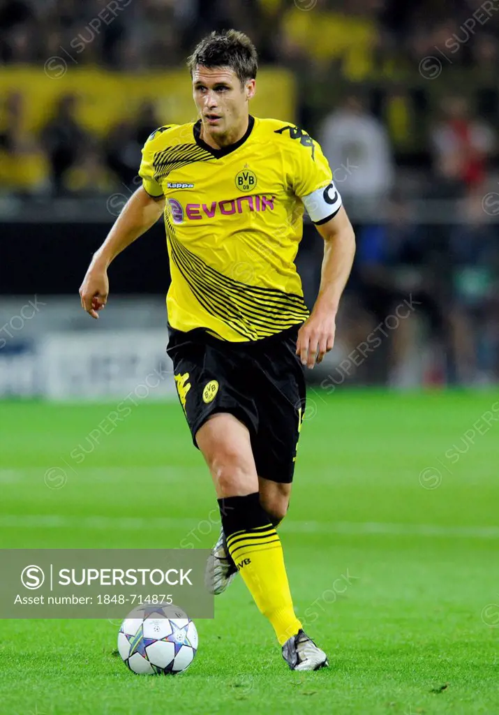 Sebastian Kehl, BVB, football, UEFA Champions League, Borussia Dortmund - Arsenal F.C. 1:1, Signal Iduna Park, Dortmund, North Rhine-Westphalia, Germa...